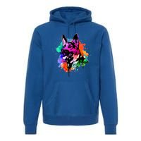 Ger Shepherd Dog Gift Premium Hoodie