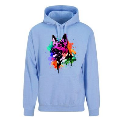 Ger Shepherd Dog Gift Unisex Surf Hoodie