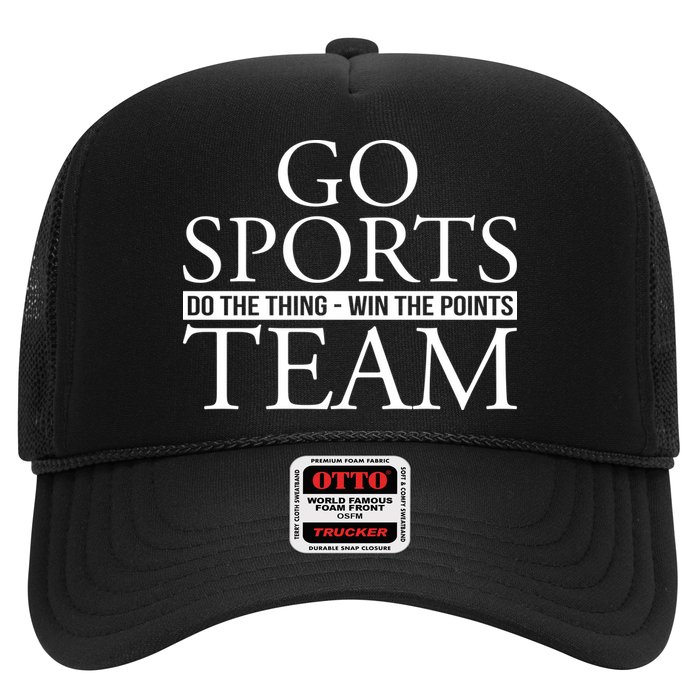 Go Sports Do The Thing Win The Points Team Hat