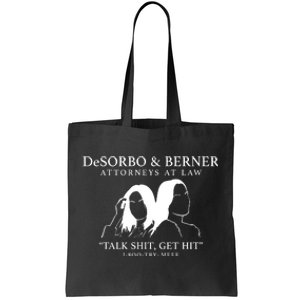 Giggly Squad Desorbo & Berner Attorneys At Law Tealk Get Hit 1 800 Try Mee Tote Bag