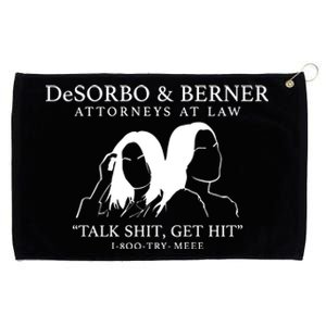 Giggly Squad Desorbo & Berner Attorneys At Law Tealk Get Hit 1 800 Try Mee Grommeted Golf Towel