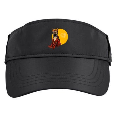 German Shepherd Dog Autumn leaves Blanket Hello Fall Adult Drive Performance Visor