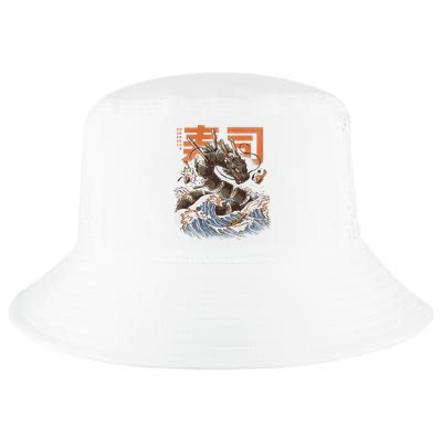 Great Sushi Dragon Japanese Food Kawaii Dragon Anime Sushi Cool Comfort Performance Bucket Hat
