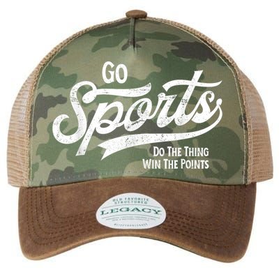 Go Sports Do The Thing Win The Points Legacy Tie Dye Trucker Hat