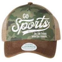 Go Sports Do The Thing Win The Points Legacy Tie Dye Trucker Hat