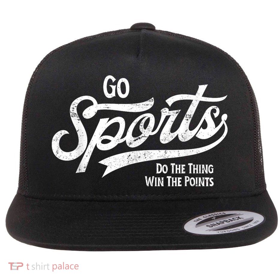 Go Sports Do The Thing Win The Points Flatbill Hat