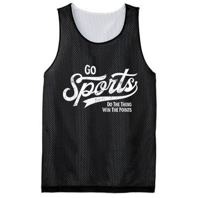 Go Sports Do The Thing Win The Points Mesh Reversible Basketball Jersey Tank