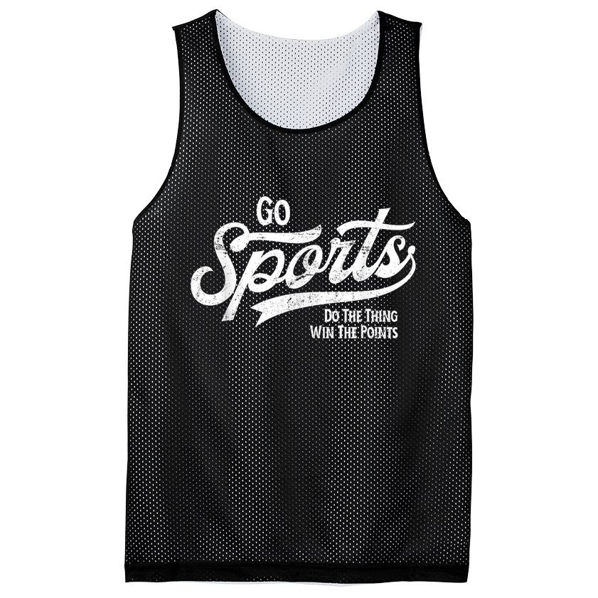 Go Sports Do The Thing Win The Points Mesh Reversible Basketball Jersey Tank