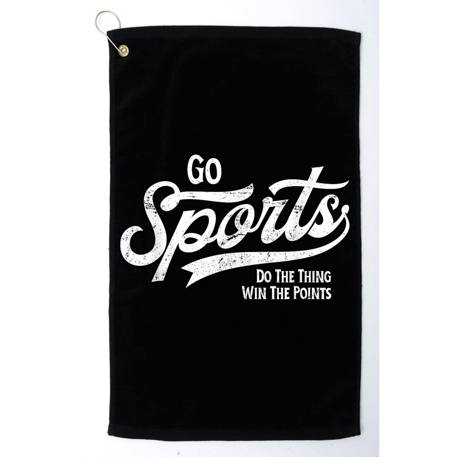 Go Sports Do The Thing Win The Points Golf Towel