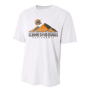 Glamis Sand Dunes California All Terrain Vehicle Atv Performance Sprint T-Shirt