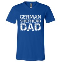 Ger Shepherd Dog Owner Gift Ger Shepherd Dad Gift V-Neck T-Shirt