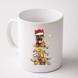 Ger Shepherd Dog Tree Christmas Sweater Xmas Dogs Gift Coffee Mug