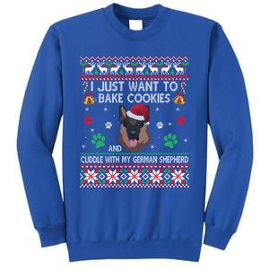 Ger Shepherd Dog Ugly Christmas Xmas Sweater Gift Sweatshirt