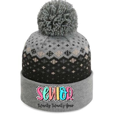 Graduation Senior Dalmatian Dots Sublimation The Baniff Cuffed Pom Beanie