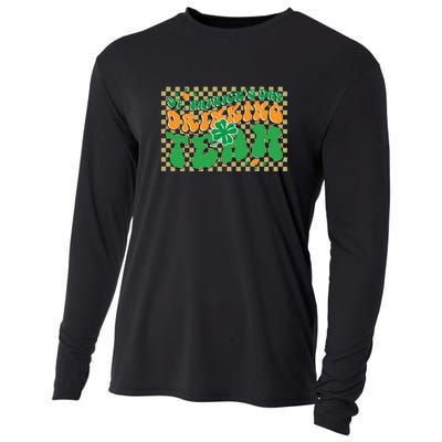 Groovy St.patrick's Day Drinking Team Cooling Performance Long Sleeve Crew