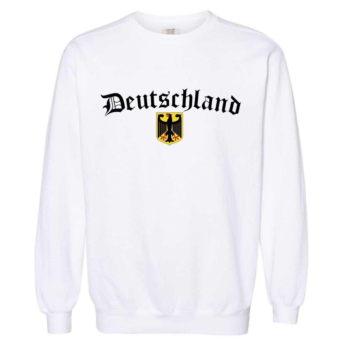 Germany Soccer Deutschland Sports Team Germany Garment-Dyed Sweatshirt
