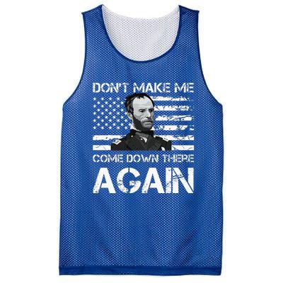 General Sherman DonT Make Me Come Down There Again Mesh Reversible Basketball Jersey Tank