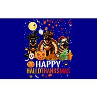 German Shepherd Dog Happy Halloween Thanksgiving Christmas Long Sleeve Bumper Sticker