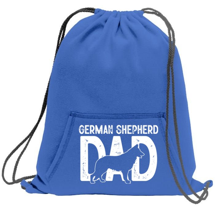 Ger Shepherd Dog Lover Funny Cute Puppy Dad Father Great Gift Sweatshirt Cinch Pack Bag