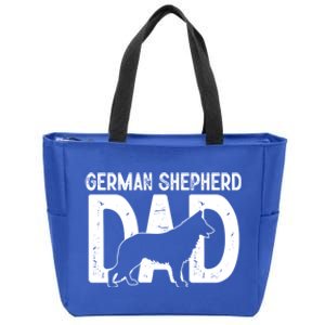 Ger Shepherd Dog Lover Funny Cute Puppy Dad Father Great Gift Zip Tote Bag