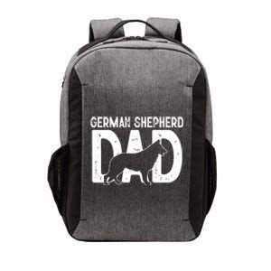 Ger Shepherd Dog Lover Funny Cute Puppy Dad Father Great Gift Vector Backpack