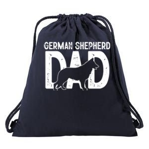 Ger Shepherd Dog Lover Funny Cute Puppy Dad Father Great Gift Drawstring Bag