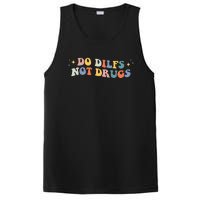 Groovy Style Do Dilfs Not Drugs Funny Joke PosiCharge Competitor Tank