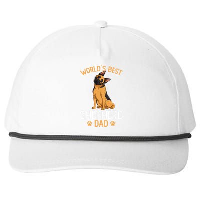 German Shepherd Dad Dog Snapback Five-Panel Rope Hat