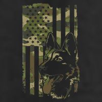 German Shepherd Dog Lover Shepherd 7 Panel Mesh Trucker Snapback Hat