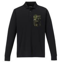 German Shepherd Dog Lover Shepherd Performance Long Sleeve Polo