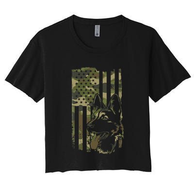 German Shepherd Dog Lover Shepherd Crop Top