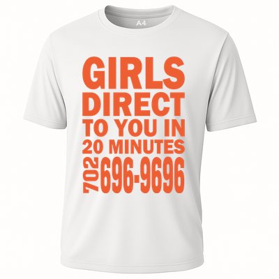 Girl S Direct To You In 20 Minutes 702 6969696 Funny Slogan For Adult Humor Performance Shirt