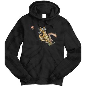 German Shepherd Dog Dogs Tie Dye Hoodie