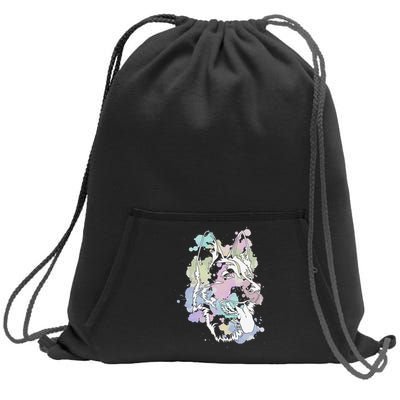 German Shepherd Dog Gift German Shepherd Sweatshirt Cinch Pack Bag