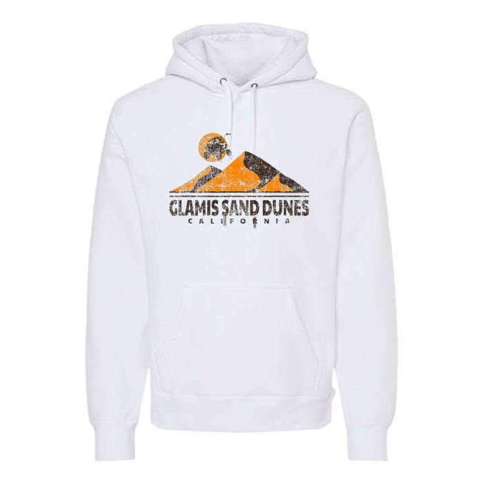 Glamis Sand Dunes California All Terrain Vehicle Atv Premium Hoodie