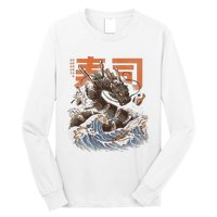 Great Sushi Dragon Japanese Food Kawaii Anime Long Sleeve Shirt