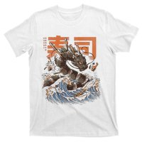 Great Sushi Dragon Japanese Food Kawaii Anime T-Shirt