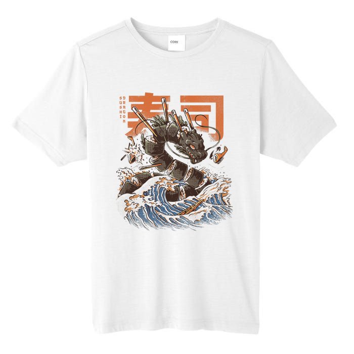 Great Sushi Dragon Japanese Food Kawaii Anime Tall Fusion ChromaSoft Performance T-Shirt