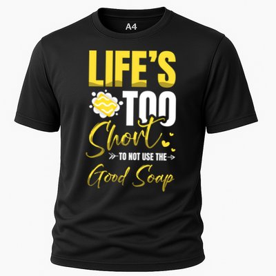 Good Soap Dealer Soap Maker Saponification Geek Meaningful Gift Performance Shirt