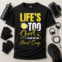 Good Soap Dealer Soap Maker Saponification Geek Meaningful Gift Cooling Performance Crew T-Shirt
