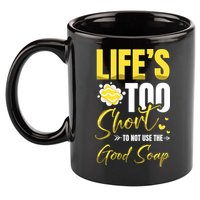 Good Soap Dealer Soap Maker Saponification Geek Meaningful Gift 11oz C Handle Ceramic Mug