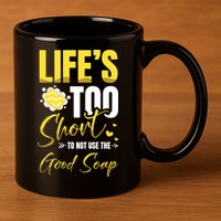 Good Soap Dealer Soap Maker Saponification Geek Meaningful Gift 11oz C Handle Ceramic Mug