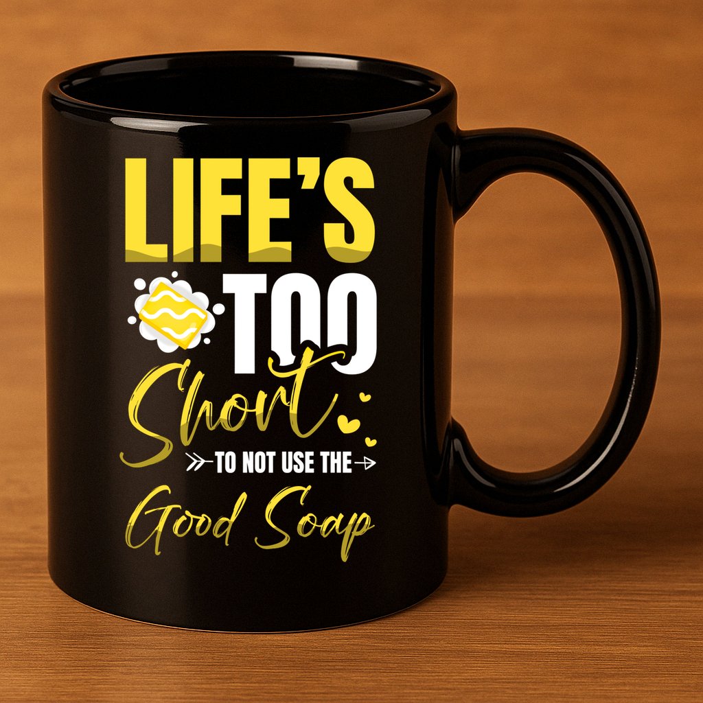 Good Soap Dealer Soap Maker Saponification Geek Meaningful Gift 11oz C Handle Ceramic Mug