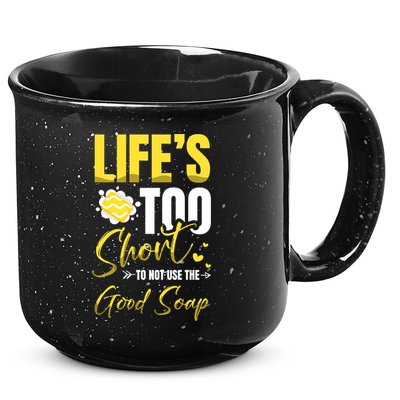 Good Soap Dealer Soap Maker Saponification Geek Meaningful Gift 15oz Campfire Ceramic Mug