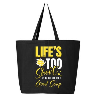 Good Soap Dealer Soap Maker Saponification Geek Meaningful Gift 25L Jumbo Tote