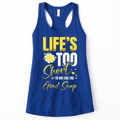 Good Soap Dealer Soap Maker Saponification Geek Meaningful Gift Womens Tank Top