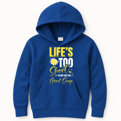 Good Soap Dealer Soap Maker Saponification Geek Meaningful Gift Kids Hoodie