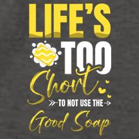 Good Soap Dealer Soap Maker Saponification Geek Meaningful Gift Vector Backpack