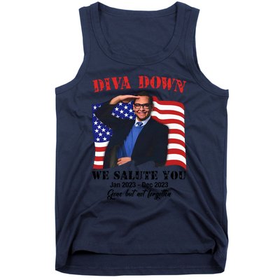 George Santos Diva Down We Salute You Tank Top