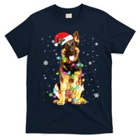 German Shepherd Dog Tree Christmas Sweater Xmas Dogs Gifts T-Shirt